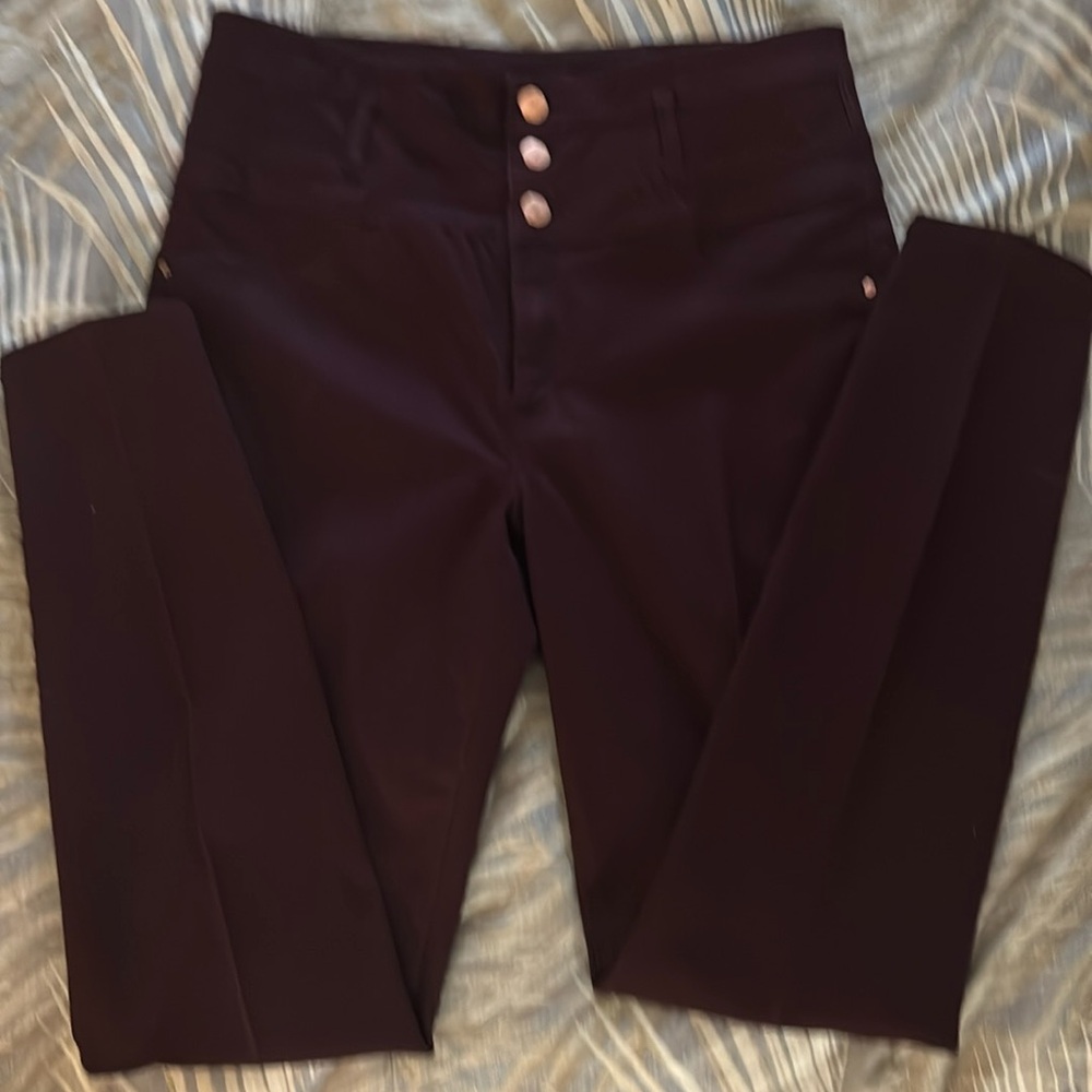 Deep burgundy Express Refuge Pants